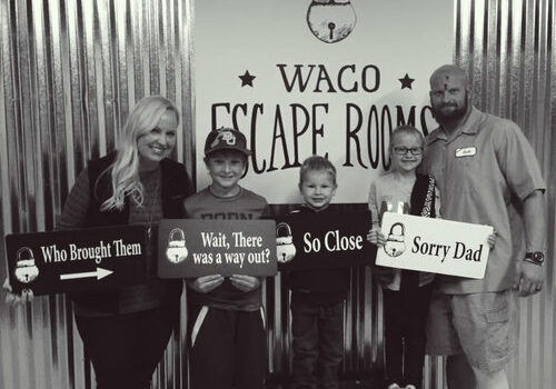 Group at Waco Escape Rooms